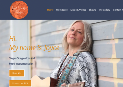 Home Page Header - Joyce Sampson Music