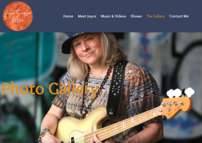 Gallery Header - Joyce Sampson Music