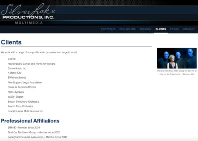 Client page